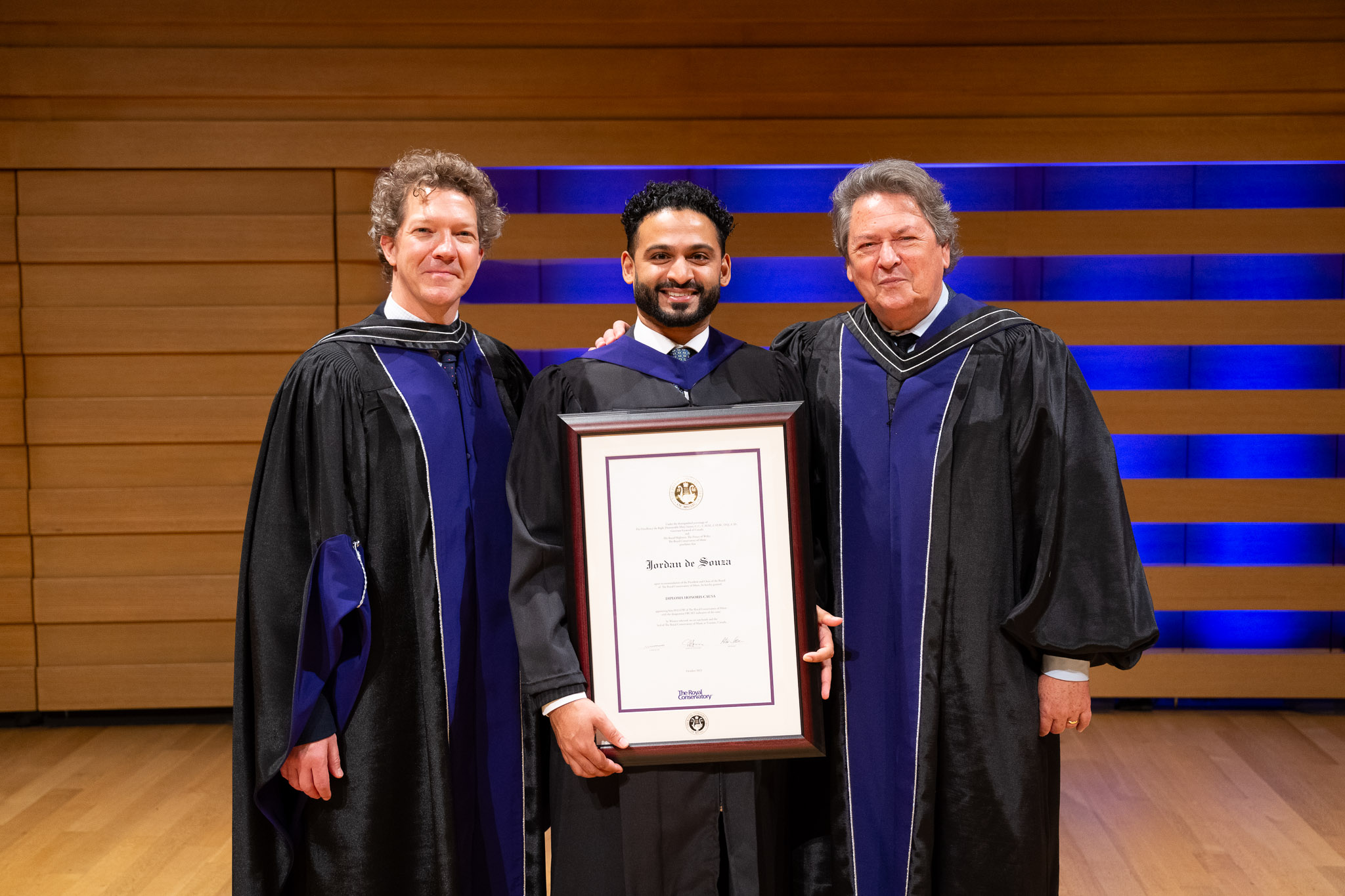 Alexander Brose, Jordan de Souza, and Dr. Peter Simon